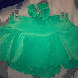 Kids figure skating skirt